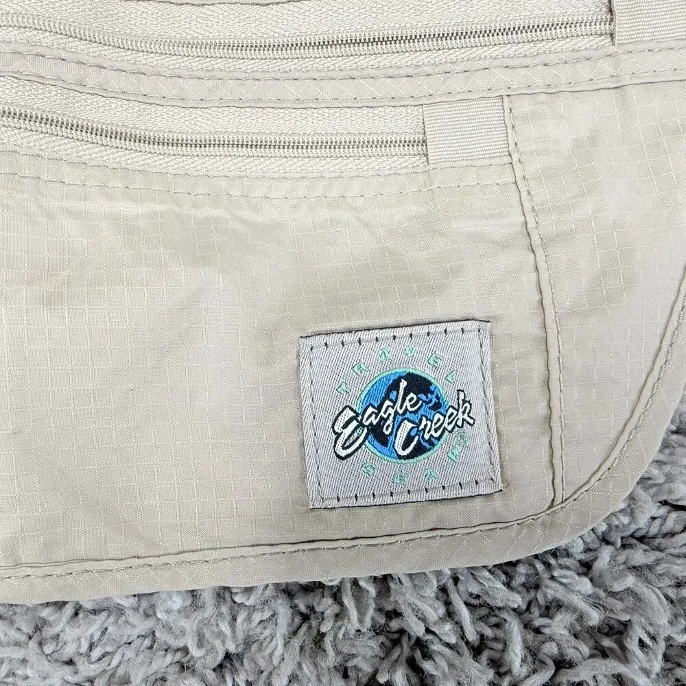 Eagle Creek Travel Gear Money Belt Hidden Pocket Zipper Pouch Adjustable Strap 2
